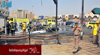 العثور على قائدي السيارات الأربع في حريق “الكيلو 3 بجدة” بصحة جيدة