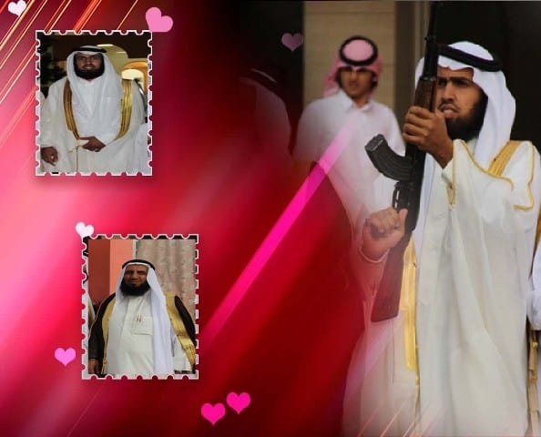 علي الجبيري متزوجاً ووفود من قحطان وعتيبة تهنئ