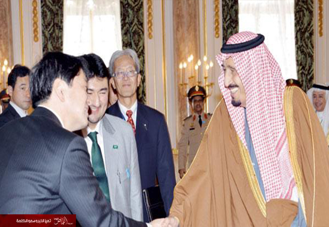 ولي العهد يبحث ووزيري الاقتصاد والدفاع باليابان تطوير التعاون الثنائي