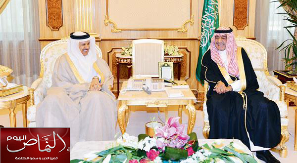 ولي ولي العهد يبحث مع الزياني تعزيز مسيرة التعاون الخليجي