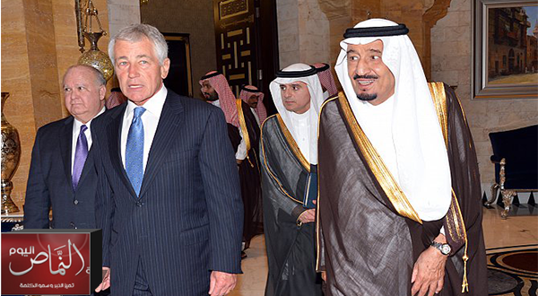 ولي العهد يبحث مع وزير الدفاع الأمريكي أوجه التعاون