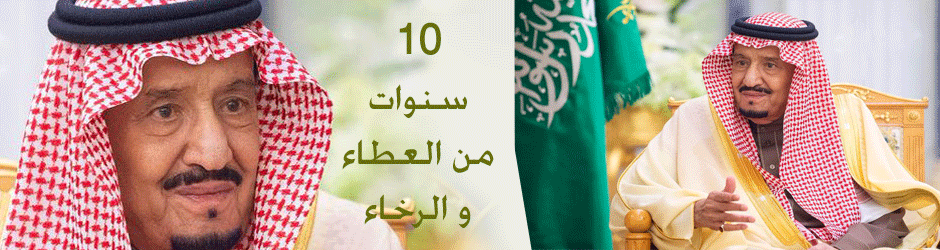 الملك سلمان 10 سنوات