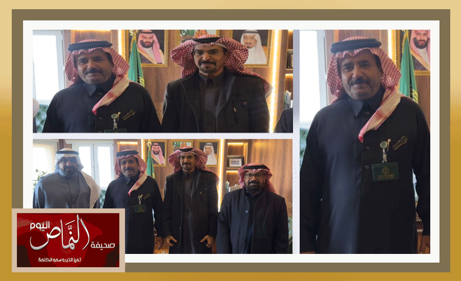 محافظ النماص .. يستقبل سفراء جمعية الأدب بالمحافظة