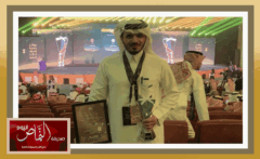 د.عبدالله الشهري .. يفوز بجائزة التميز بجامعة الملك خالد و 15 ألف ريال