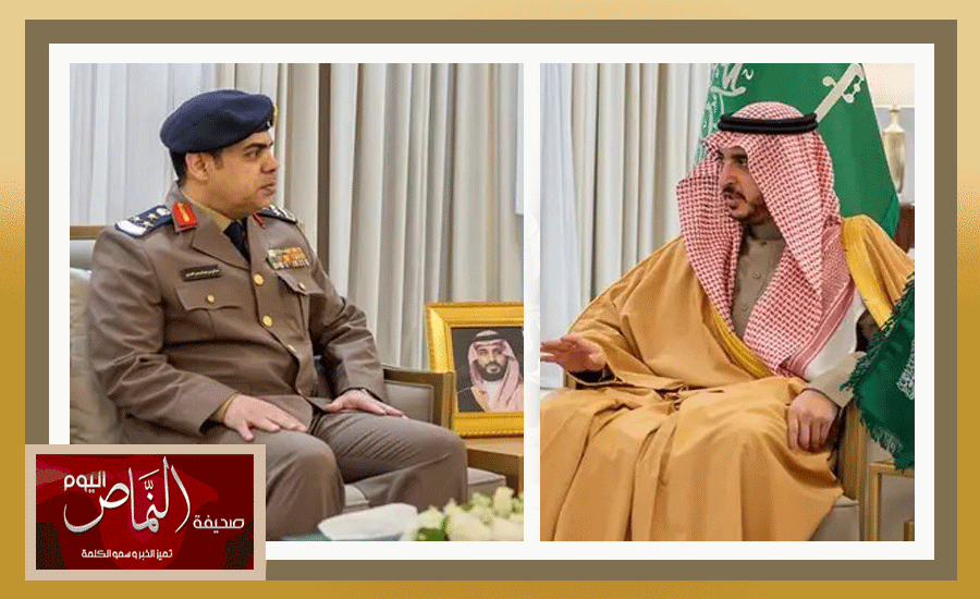 أمير الجوف .. يستقبل “العميد صالح العمري” مدير الدفاع المدني بالمنطقة