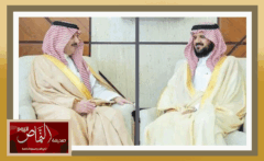 أمير الشرقية .. يستقبل “بمكتبه” اللواء خالد بن رافع الشهري