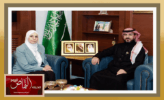 عامر الشهري .. “سفير المملكة في تركمانستان” يلتقي سفيرة فلسطين