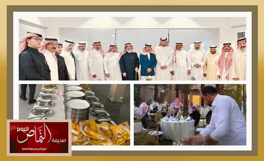 ديوانية بني شهر .. تقيم مائدة إفطار جماعية لذوي الهمم