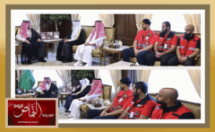 نائب عسير .. يطلع على أعمال الهلال الأحمر لصيف 2026