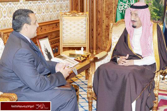 ولي العهد يتلقى اتصالاً هاتفياً من ملك إسبانيا