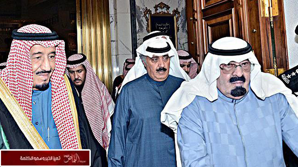 خادم الحرمين يغادر الرياض ويصل روضة خريم