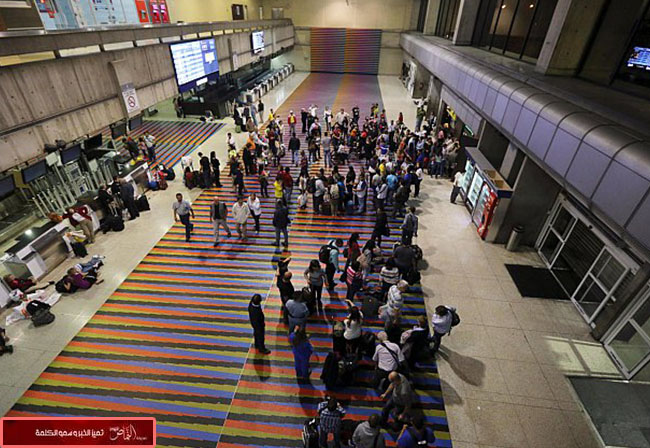 إخلاء طائرة فرنسية في كراكاس بعد إنذار بوجود قنبلة