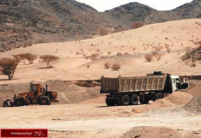 بلدية الدمام تضبط 60 شاحنة محملة بالرمال