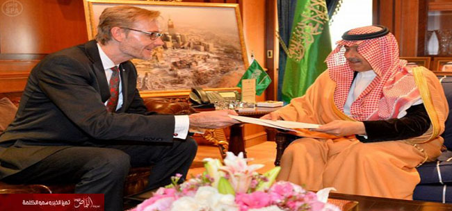 نائب وزير الخارجية يتسلم أوراق اعتماد سفيري الدنمارك ونيوزيلندا