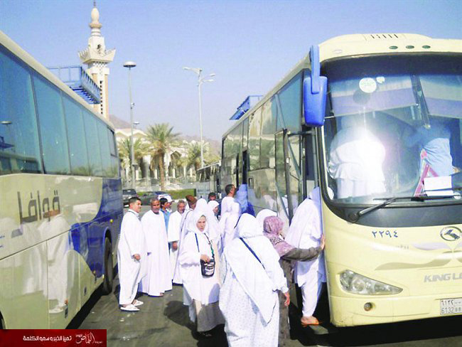 «الحج» تقر ضوابط صارمة لنقل المعتمرين بين المدن