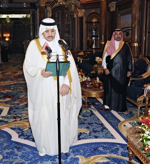 سمو وزير الداخلية يتشرف بأداء القسم أمام خادم الحرمين الشريفين