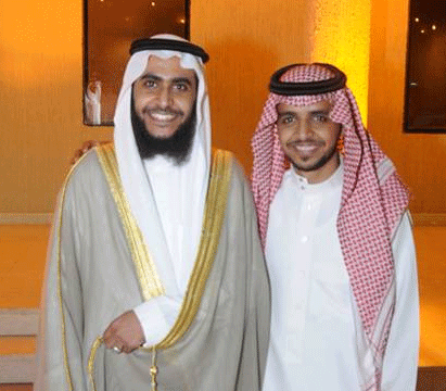 عمرو العمري يحتفل بزواجه من كريمة عبدالله الشهري