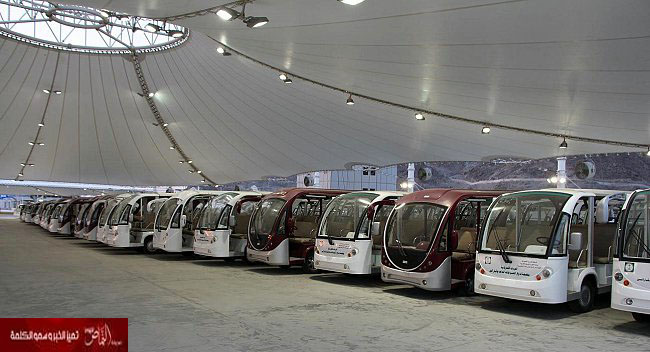226 عربة كهربائية لذوي الاحتياجات الخاصة بمنشأة الجمرات