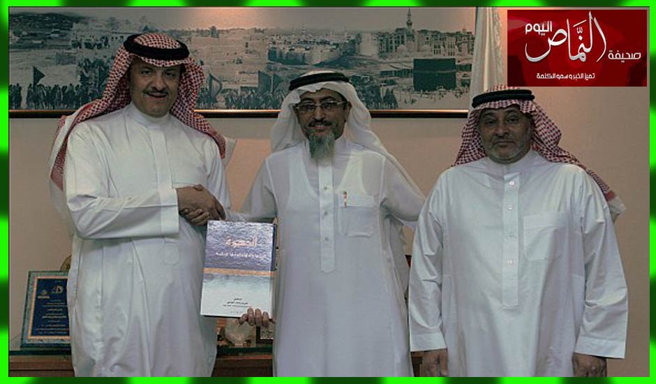 الأمير سلطان بن سلمان يستقبل العواجي ويشيد بكتابه الجهوة