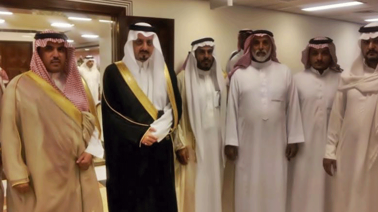 الامير فيصل يستقبل الشيخ فايز الحيد والشيخ محمد بن فايز “شيوخ آل برياع” ووفداً من آل برياع