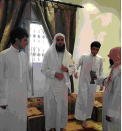 قرية المدانة تستضيف الشيخ خالد الخليوي