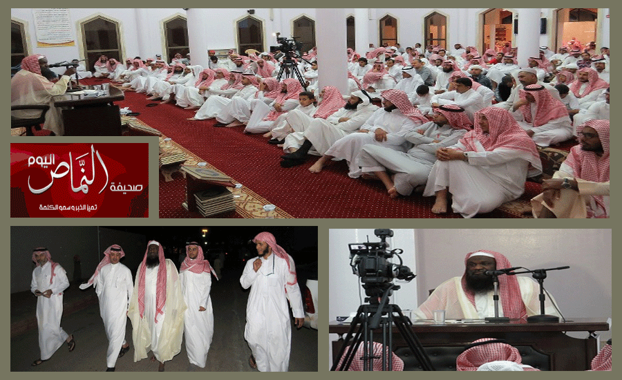 العقيد الدكتور عبدالله الشهري .. يستقبل الشيخ الكلباني في شرورة لإلقاء محاضرة