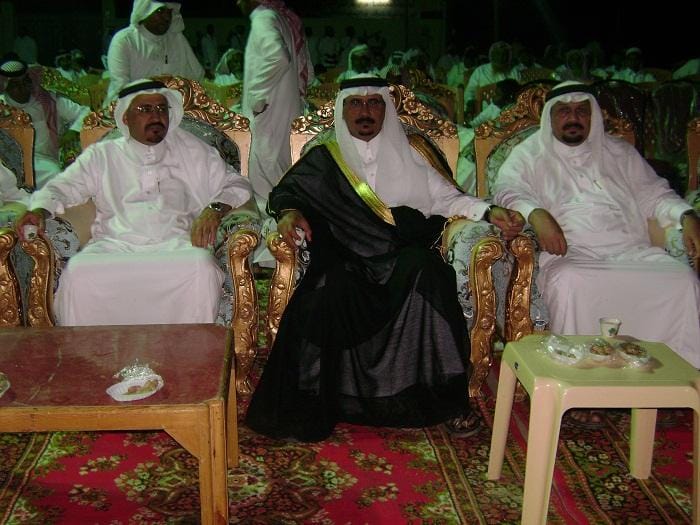 الشيخ عاطف شاكر .. يحضر زواج عبدالله بن سعد العمري