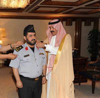 ترقية علي العمري إلى رتبة لواء بالحرس الوطني