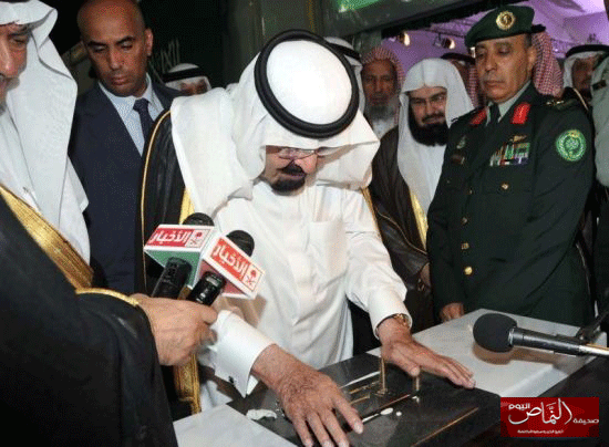 خادم الحرمين الشريفين يدشن أكبر توسعة للحرم النبوي الشريف