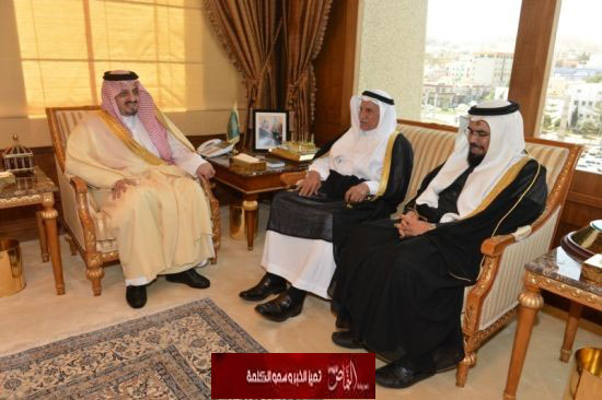 أمير عسير يستقبل عضو هيئة كبار العلماء الدكتور أبو سليمان