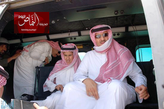 في جولة استطلاعية .. سلطان بن سلمان يحلِّق في سماء النماص