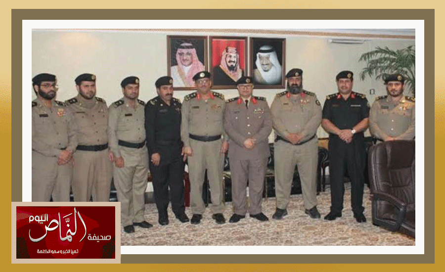 مدير شرطة الباحة يقلد عبدالله الشهري قائد مركز التدريب رتبة مقدم
