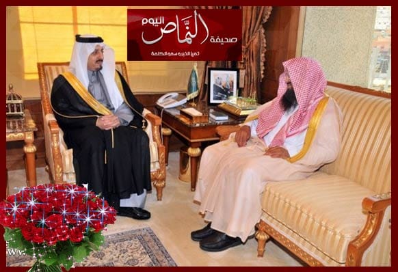 الأمير فيصل بن خالد يستقبل الشيخ محمد العمري – رئيس محكمة الاستئناف المكلف بعسير