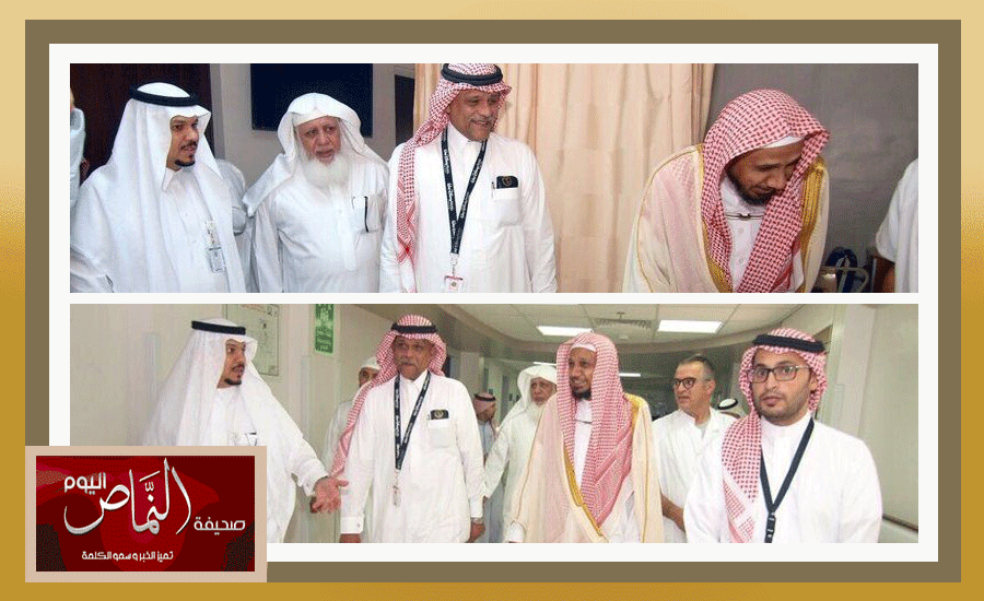 عبدالله الشهري .. يشكر الشيخ “بصفر” لمعايدة مرضى مستشفى الملك فهد بجدة
