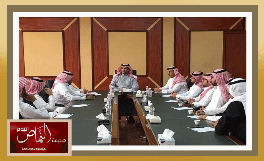 رئيس بلدية النماص يجتمع بالمشرفين على مشاريع المحافظة