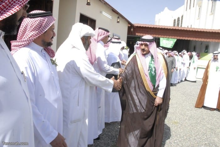 ابن حبيب يفتتح معرض وثائقى للقيادة السعودية بمناسبة اليوم الوطني في النماص