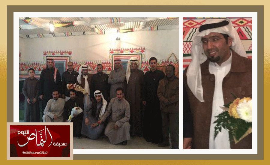 عبدالله الشهري يتبرع لوالدته بكليه وزملائه يستقبلونه بالورود