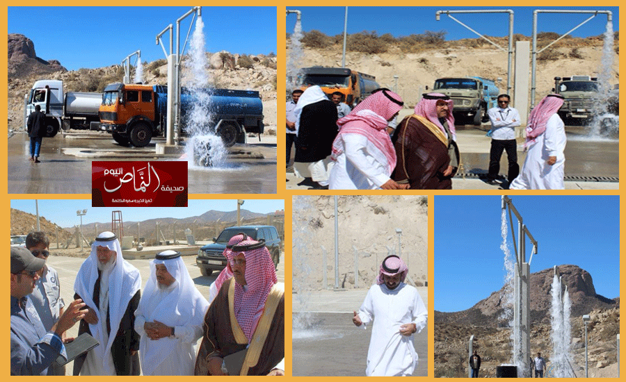 بن حموض .. يدشن تحيلة بني عمرو ، والأهالي يشكرون خادم الحرمين الشريفين
