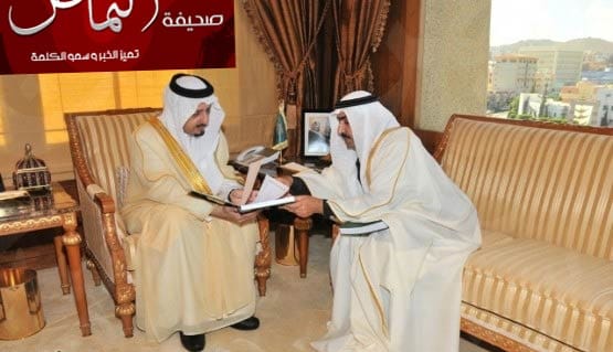 أمير منطقة عسير يستقبل مدير عام فرع وزارة الاقتصاد والتخطيط بعسير