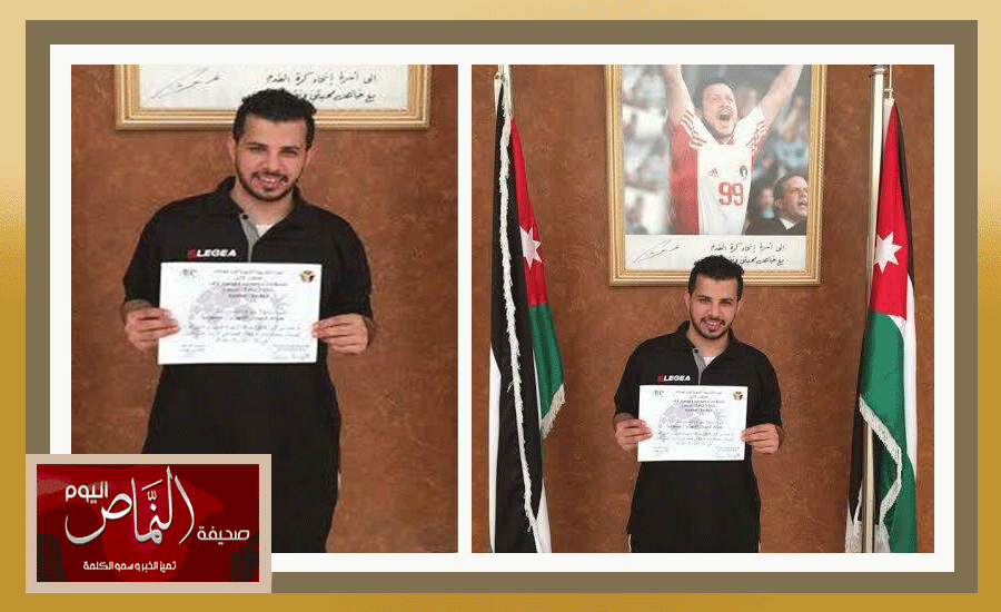 عبدالله الشهري .. أول سعودي يحصل على شهادة كرة الصالات