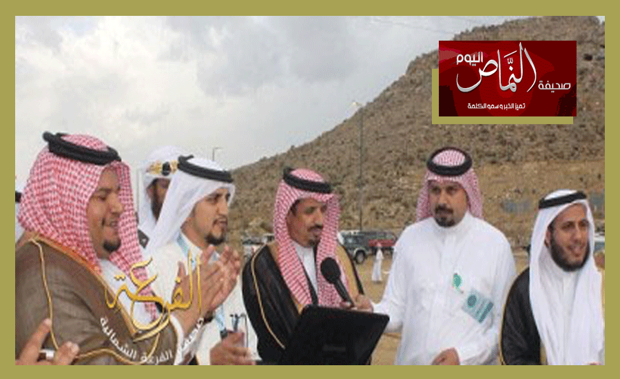 شيخ قبيلة بني بكر .. يدشن صحيفة الفرعة الشمالية ، وسط أهازيج الفرحة الغامرة