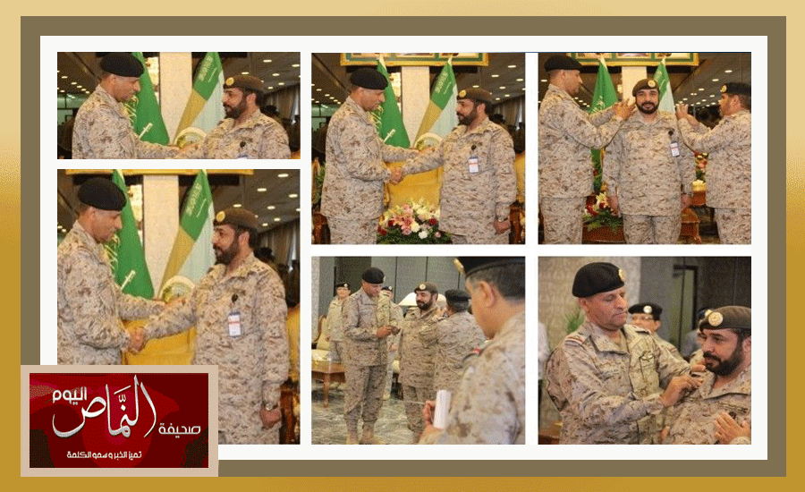 اللواء ظافر الشهري .. قائد المنطقة الشمالية الغربية يقلد “النمري” رتبة “عميد”