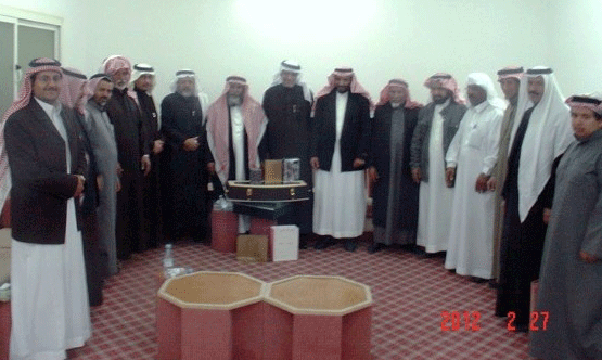حفل تكريم فايز الشهري بمناسبة تقاعده