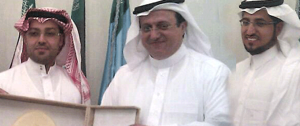 الأحتفاء باللواء بن صنيدل والدكتور بن رقعان