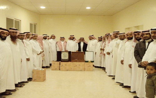 تكريم الأستاذ : محمد بن غارم الشهري