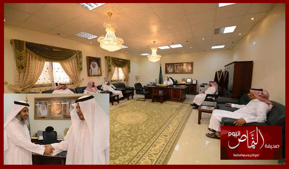 الهزاني  .. يستقبل مدير تعليم النماص الجديد