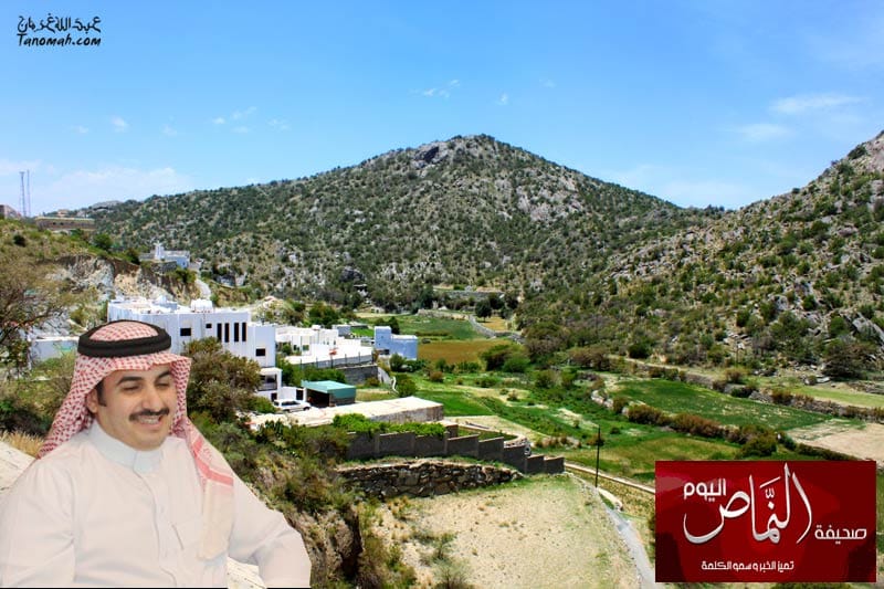 تنومة الزهراء وطبيعتها الخضراء .. بعدسة الزميل عبدالله غرمان