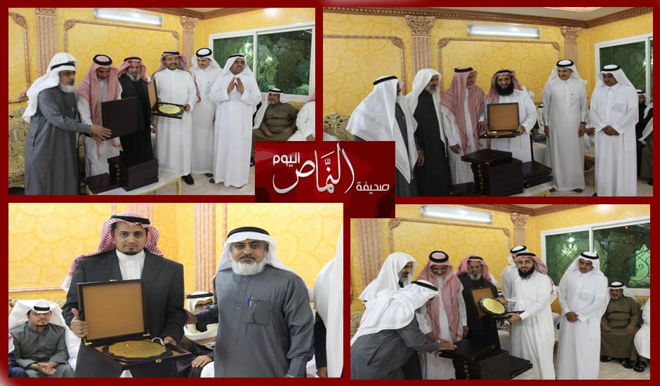 لؤلؤة النماص تكرم موقع بني جبير الكتروني بمدينة الرياض