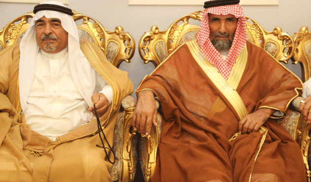 العميد الجبيري يكرم آل جائز بقرية الخاضرة