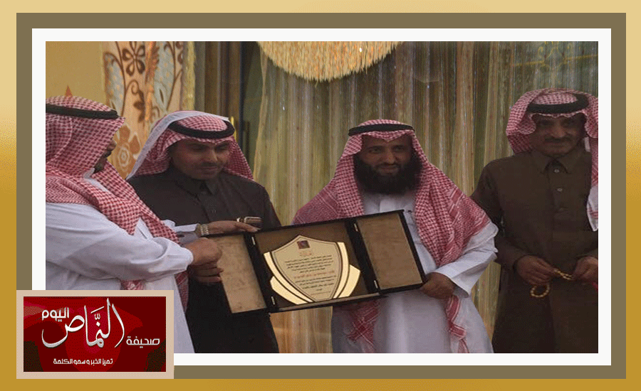 ديوانية بني شهر .. تكرم الإعلامي الخلوق محمد بن جابر الشهري